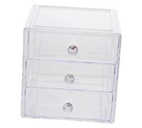 VINTORKY Dresser Table Storage Holder Clear Acrylic Organizing Box Cosmetics Storage Holders Keep Clutter