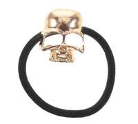 VINTORKY Elastic Skull Hair Ties for Women and Girls Retro Design Ponytail Holders Stretchy and for Halloween and Daily Wear Skull Hair Accessories