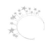 VINTORKY Elegant Bridal Headband for Girls Rhinestone Headpiece Occasion Headband Goddess