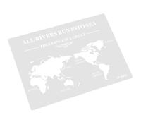 VINTORKY Embossed Cake Decorating Stencil Map Template, Multifunctional Baking Mold for DIY Cake Art, 20g City Globe Pattern Baking Supply for Birthday and Party