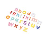 VINTORKY Embroidered Alphabet Patches Sew on Fabric Letters Assorted Colour 26pcs Repairing Clothing for Clothes Decoration and Crafting Projects on Hats and Bags