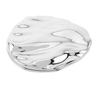 VINTORKY Empty Lip Balm Tin Box, Seashell Pattern 3G Glitter Storage Container, Mini Travel Cologne Holder, Slide Top Metal Cosmetic Jar for DIY Beauty