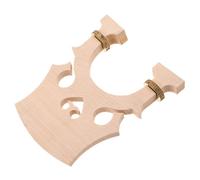 VINTORKY European Maple Wood Cello Bridge Low Tall Adjustable for Students Beginners 3/4 Size Long-lasting Accessories