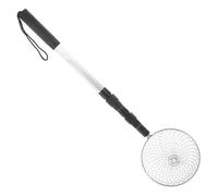 VINTORKY Extendable Egg Picker Tool Stainless Steel Egg Grabber with Telescopic Handle for Chicken Coop Large Net Head Poultry Farm