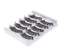VINTORKY Fake Lash Extensions Thick Lashes Natural Look for Beginners Diy at Home
