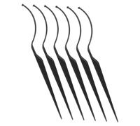 VINTORKY False Lashes Diy Kit 6pcs Eyelash Holder Reusable Makeup Brushes Eye Lash Display Stick