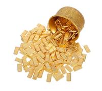 VINTORKY Feng Shui Money Bowl Alloy Treasure Basin with Simulated Chinese Tradition Decoration for Wealth and Prosperity Office and Home Desk Fortune Enhancer Auspicious Metal Craft