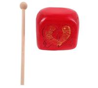 VINTORKY Fish Temple Block Instrument for Musical Expression Multiple Striking Techniques for Relaxation and Creativity for Schools Homes and Concerts