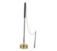 VINTORKY Flexible Chime Buddhist Temple Instrument Large Dharma Ritual Utensil Wooden Fish with Telescopic Handle for Buddhist Prayer and Chanting Ceremony