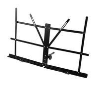 VINTORKY Foldable Guitar Music Stand for Sheet Reading Portable Adjustable Desktop Holder Carry Bag for Violin Piano Travel Use