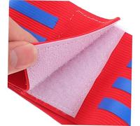 VINTORKY Football Captain Armband Durable Nylon Soccer Band for Men Women Soft Comfortable Small Colorful Black Red Team Sports Wristband for Football Soccer Captains