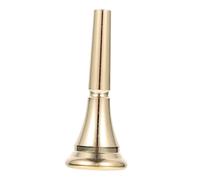 VINTORKY French Horn Mouthpiece Creative Design and Easy to Clean Features Golden Copper with Smooth Tone Musical Instrument Accessory for Students and Professional Players