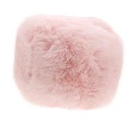 VINTORKY Furry Microphone Windscreen Cover Pink Fluffy Mic Cover for Handheld Microphones Noise Reduction Foam Shield 1-piece