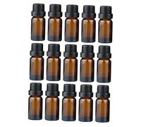 VINTORKY Glass Essential Oil Roller Bottles 20pcs 20ml Amber Eyedropper Bottles