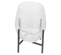 VINTORKY Glass Flower Vase Stand Rustic Desktop Plant Holder for Home Decor Water Propagation Station for Weddings and Floral Arrangements