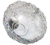 VINTORKY Glass Nail Soaking Bowl for Manicure with Sturdy Design and Easy to Use Features, for Home DIY Nail Care and Soaking Fingers, for Women and Mothers