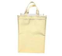 VINTORKY Gold Insulated Wine Bag Cooler Insulated Cake Storage Bag Reusable for Cold Food Random Style