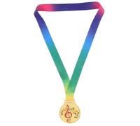 VINTORKY Gold Music Medal Zinc Alloy Award with Piano Violin Singing Design for Dance Competitions and Musical Achievements Prize