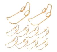 VINTORKY Golden Metal Trumpet Valve Springs Easy to Replace and Carry Replacement 20pcs Compatible with Trumpet and French Horn Parts for Musical Instruments