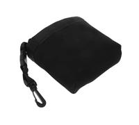 VINTORKY Golf Accessory Bag with Detachable Golf Ball Cleaner Pouch and Tee Holder for Convenient Golf Storage and Maintenance Portable Design for Golfers