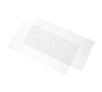 VINTORKY Guitar Fingerboard Decoration 2pcs White Iridescent Seashell Inlay Material Sheets Rectangle for Neck and Headstock Overlay for Vintage Restoration