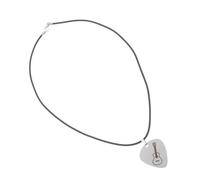 VINTORKY Guitar Picks Necklace for Guitarists Pick Holder Pendant Women Music Jewelry