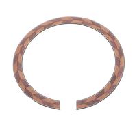 VINTORKY Guitar Soundhole Sticker Vintage Wood Decal for Acoustic Guitar Enhances Sound Quality Resonance Easy to Apply Music Accessory
