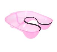 VINTORKY Hairdressing Neck Tray for Hair Dye and Perming, Abs Material Not Deform Or Break Easily, Easy to Store, Suitable for DIY Hairdressing and Professional Hairdressers, Pink Shoulder