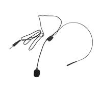 VINTORKY Head-mounted and Bendable Design Wired Microphone with Unidirectional Pickup Lightweight Plastic and Metal Construction for Live Streaming, Interviewing and Voice Amplifier Use