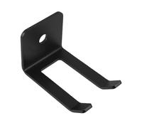 VINTORKY Heavy Duty Wall Mounted Barbell Holder Steel Gym Organizer for Squat Rack Storage with Multifunctional Hooks for Barbells and Jump Ropes Space Saving Vertical Fitness Equipment