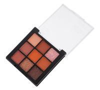 VINTORKY Highly Pigmented Portable Makeup Pearlescent Matte Eyeshadow Powder Easy to Use with Shimmer and Colourful Blendable Shades for Party Time