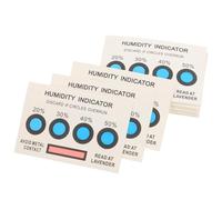 VINTORKY Humidity Indicator Card 20pcs Four-Point Humidity Detection Strips for PCB Electronic Components in Laboratories
