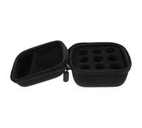 VINTORKY Insulin Travel Case with 9-Slot Foam Insert and Hard Shell for 10ml Medicine Vials, Portable and Versatile Nylon Eva Insulin Holder Bag for Travel and Outdoor Activities