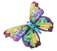 VINTORKY Iron Butterfly Wall Decor Sculpture Artistic Sense and Realistic Appearance, Easy to Hang Metal Wall Hanging for Corridors and Windows Decoration