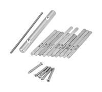 VINTORKY Kalimba Accessories Thumb Piano DIY Keys Key Replacement Shrapnel for Playing Fingertips Includes Parts Repair Kit