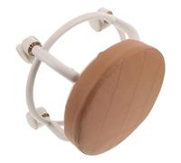 VINTORKY Knot Grouting Stool Swivel Wheels Rolling Stool for Salon Home Office Garage Use Pu Leather