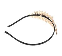 VINTORKY Leaf Headband Hair Accessory for Brides Handmade Wedding Headpiece Leaves Delicate for Women Romantic Floral Hair Decor for Special Occasions