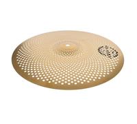 VINTORKY Low Volume Brass Crash Cymbals Silent Practice Alloy Cymbal Set with Stainless Steel Alloy Material for Beginners and Artists Suitable for Practice and Public Spaces