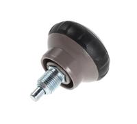 VINTORKY M16x1.5 Exercise Equipment Pull Pin Knob round Ball Head, Universal Compatibility Plastic and Iron Replacement Part for Workout Benches and Strength Training Machines