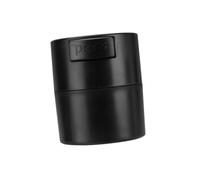 VINTORKY Matte Black Eyelash Glue Storage Container Large Capacity Sealed Press-Type Eyelash Extension Glue Jar Portable for Travel and Home Use