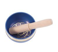 VINTORKY Meditation Singing Bowl Buddhist Sound Bowl Metal Mallet for Mindfulness Relaxation Buddha