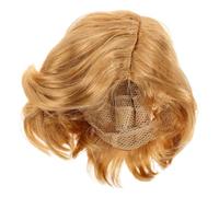 VINTORKY Men's Blond Wig Short Hair Costume Wig Realistic Toupee for Cosplay Lightweight and Easy to Style