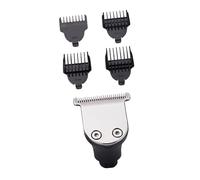 VINTORKY Metal Beard Clipper Head with 4 Guide Combs Replacement Accessory for Three-Head Electric Shavers, Men's Facial Hair Trimmer Part for Beard Grooming and Hair Cutting