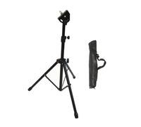VINTORKY Metal Tripod Dumb Drum Stand with Double-sided Practice Pad and Durable Rack for Beginners Snare Drum Skills Development and Easy Setup