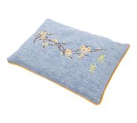 VINTORKY Microwavable Hot Pack Neck Warmer with Sea Salt and Cotton Linen Cover for Soothing Relief and Targeted Heat Relax, Portable Heating Pad for Neck and Shoulder Therapy