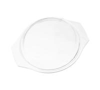 VINTORKY Microwave Splatter Cover for Food Microwave Plate Cover Lightweight Design Food Safe Glass 17.8cm Easy Cooking