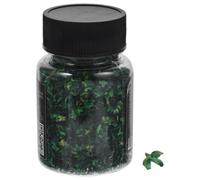 VINTORKY Miniature Simulation Leaves for DIY Craft Decor Realistic Fake Plant Foliage in Bottle Easy to Use Micro Landscape Accessory for Model Railways Fairy Gardens Indoor and Outdoor