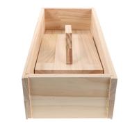 VINTORKY Moxa Wool Maker Manual Moxibustion Tool Wooden Yellow for Moxa Wool and Dried Powder for Clinics and Beginners