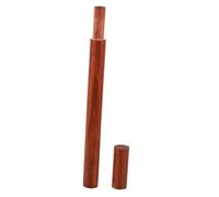 VINTORKY Multi Functional Wooden Incense Stick Holder Tube Large Capacity Airtight Storage for Agarwood Sandalwood Incense Sticks Elegant Home Office Decor