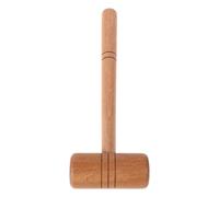 VINTORKY Multi-Purpose Mallet Jewelry Shaping Hammer Khaki Wooden Handle for Woodworking Repairs Jewelry Making Crafts